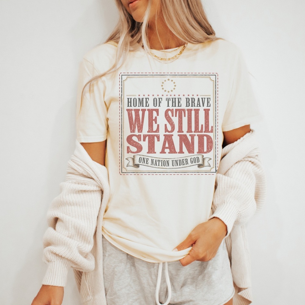 We Still Stand Vintage Style Patriotic Shirt